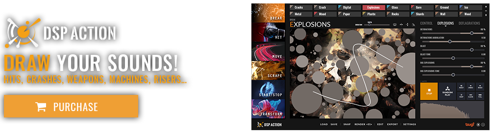 DSP Actino | Draw your sound effects!